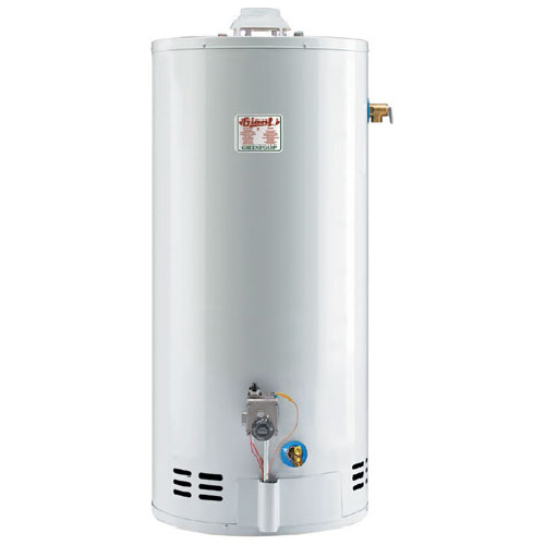 Chauffe-eau au gaz 50 gal, 40 000BTU, blanc