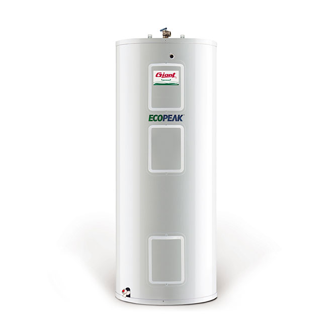 Electric Water Heater 60 Gal - 800 W/3000 W/3800 W - White