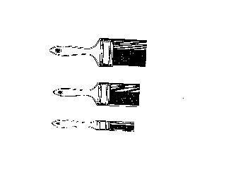Flat Paint Brush