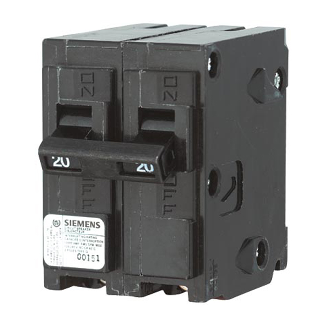 2-Pole Thermomagnetic Circuit Breaker