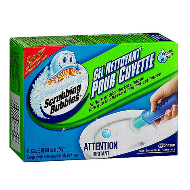 Gel nettoyant pour cuvette