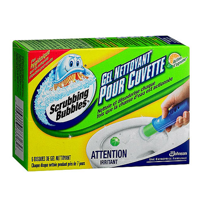 Gel nettoyant pour cuvette