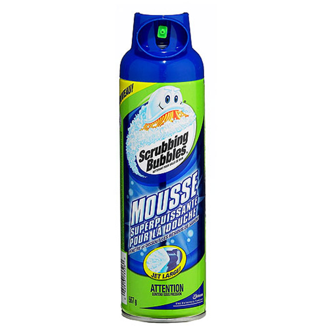 Mousse nettoyante pour la douche