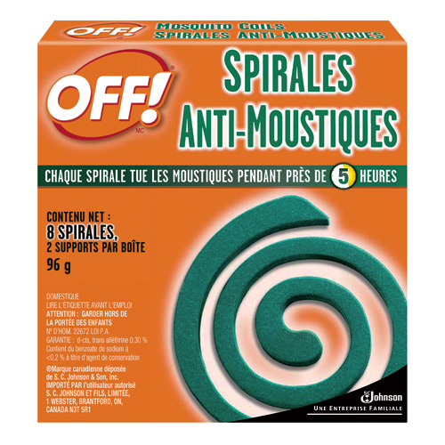 Spirales anti-moustiques