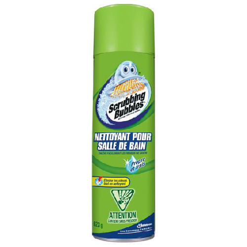 Nettoyant en mousse pour salle de bain parfum propre frais