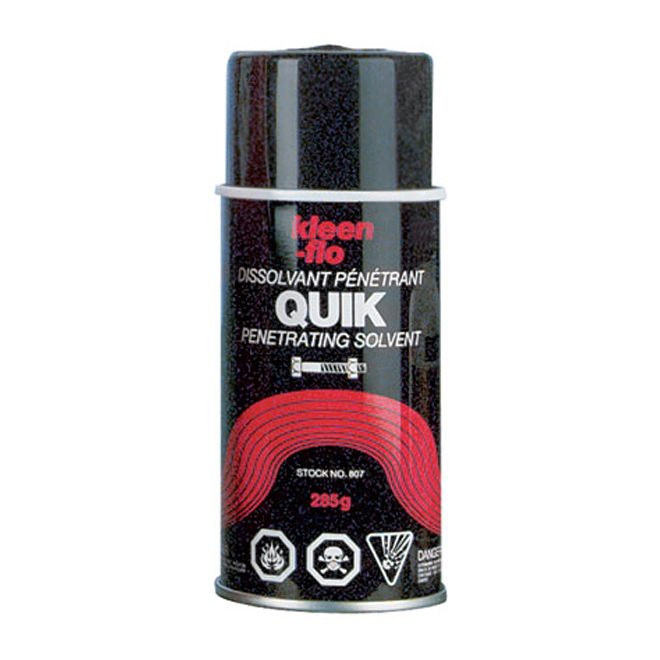 Dissolvant pénétrant rapide