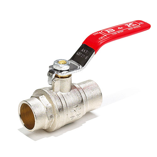 Brass Straight Ball Valve