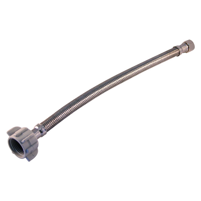 Raccord flexible en acier inoxydable et flotte pour toilette