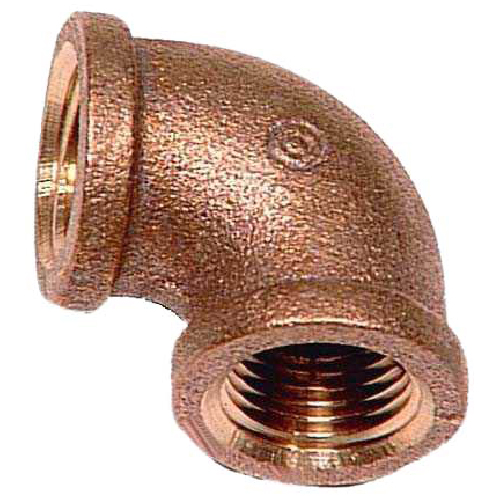 Elbow - Brass - 90° - 1/2" x 1/2" - FIP x FIP