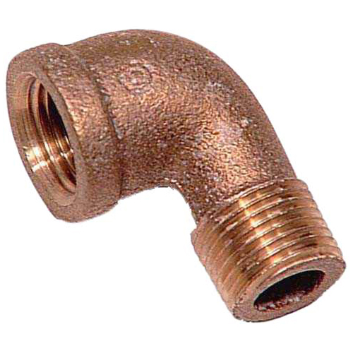 Street Elbow - Brass - 90° - 1/2" x 1/2" - FIP x MIP