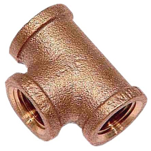 T-Fitting - Brass - 1/2" - FIP x FIP x FIP