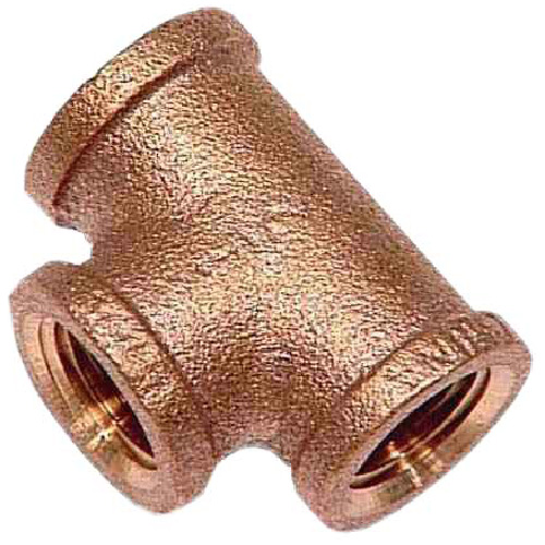 T-Fitting - Brass - 3/4" - FIP x FIP x FIP