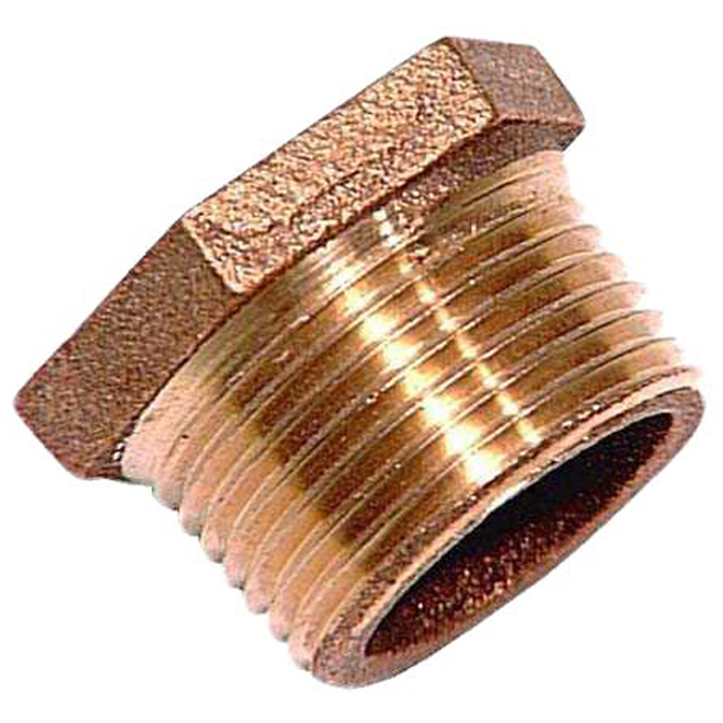 Hex Bushing - Brass - 1 x 3/4" - MIP x FIP