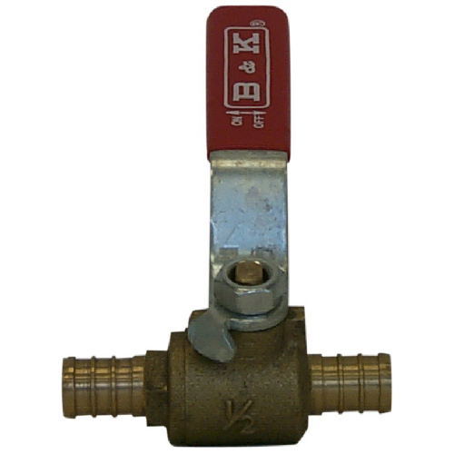 Brass Straight Ball Valve