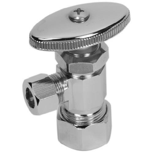 Brass Compression Angle Stop Valve