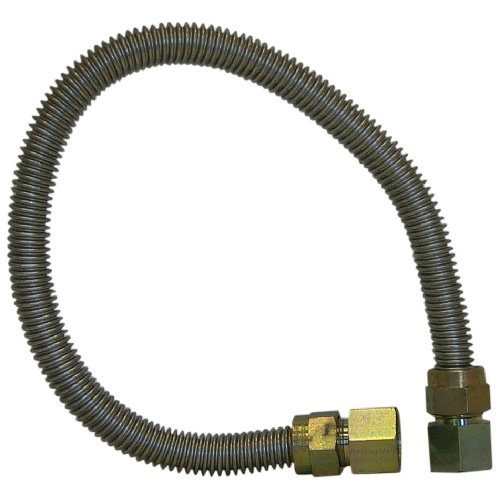 Gas Connector - Flexible - 3/4" x 18" - Stainless Steel