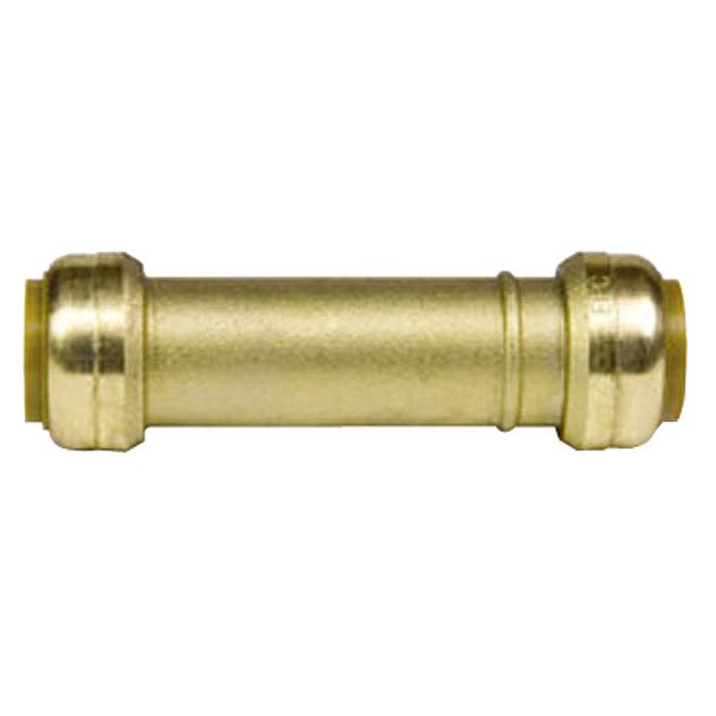 Raccord coulissant, sans plomb, 1/2", poussoir