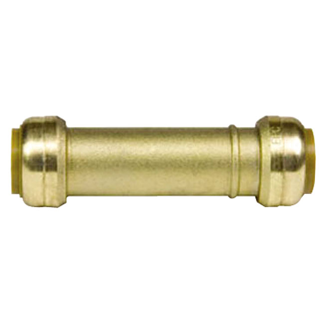 Raccord coulissant, sans plomb, 3/4", poussoir