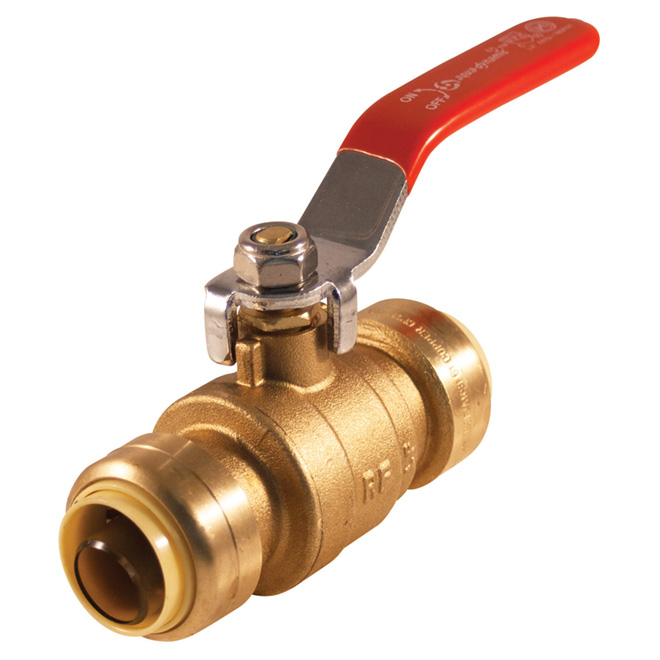 Ball Valve-Lead Free - Full Port - 3/4" Push