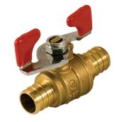 Ball Valve with Tee Handle - Forged Brass - 3/4