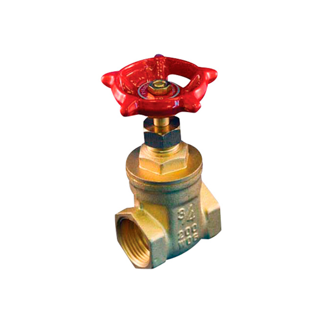 1 1/2" Threaded Brass Gate Valve