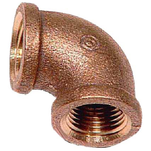 Elbow - Lead-Free Brass - 90° - 1/4" x 1/4" - FIP x FIP