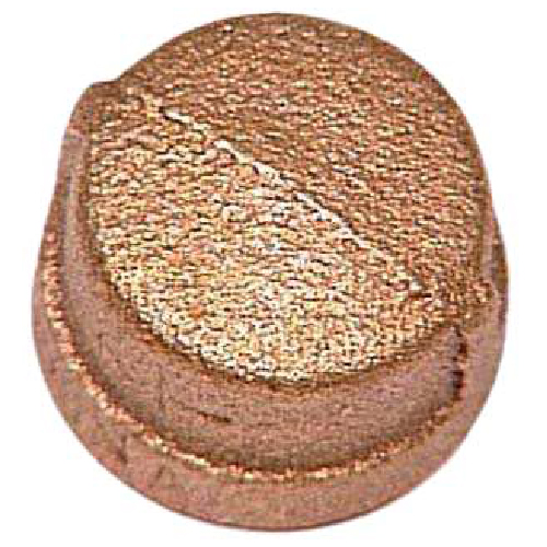 Pipe Cap - Lead-Free Brass - 3/4" - FIP