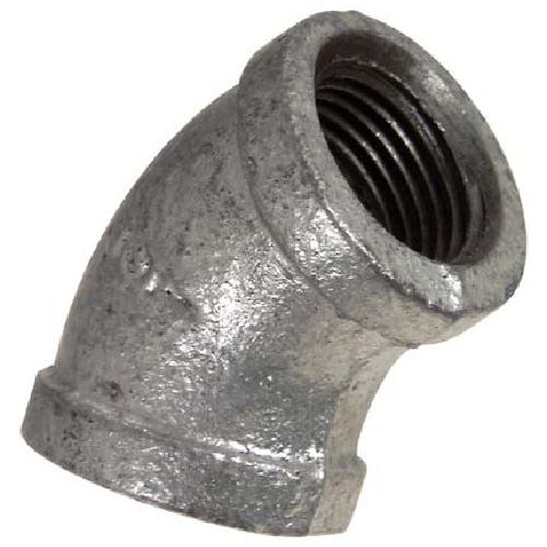 Galvanized 45° Elbow