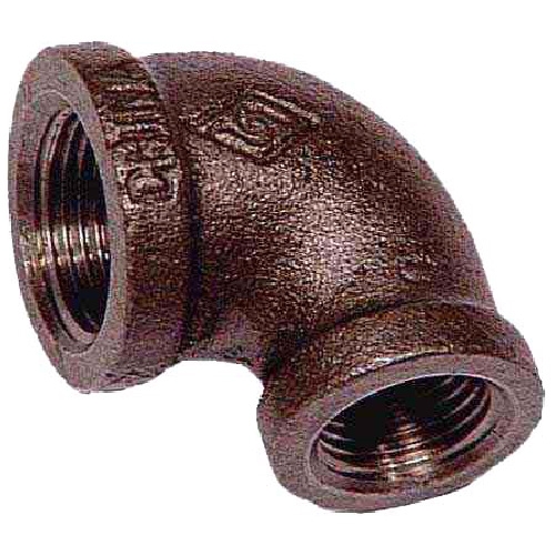 Coude acier noir