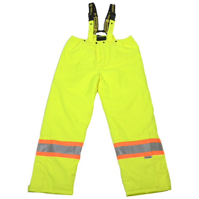 LINED PANTS WITH SUSPENDER