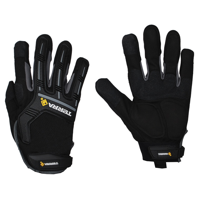 Gants de mécanicien en cuir synthétique - Moyen