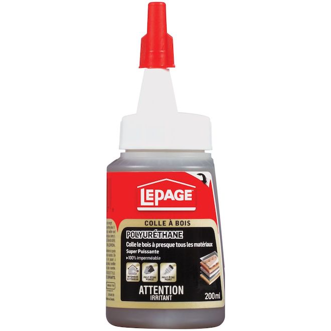 Colle à bois en polyuréthane de 200 ml