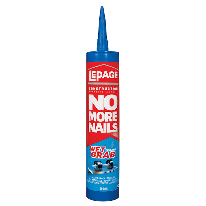 Adhésif de construction Wet Grap 266ml, blanc