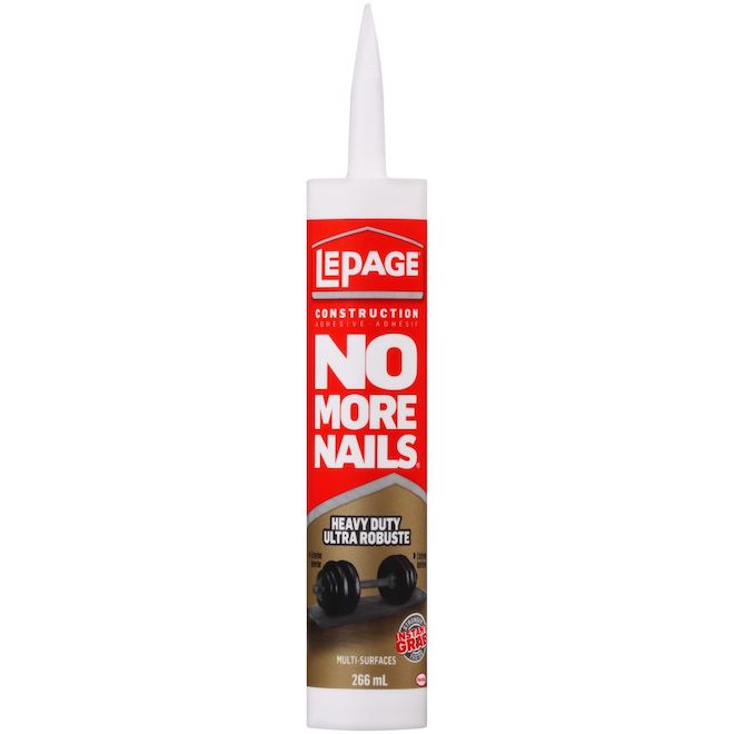 Adhésif de construction Ultra Robuste 266ml, blanc