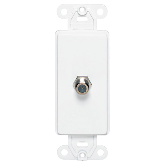 "F"Coaxial Wall Jack