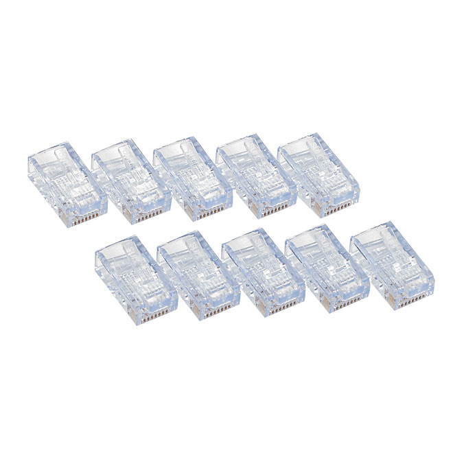 Pack of 10 connector EZ RJ45