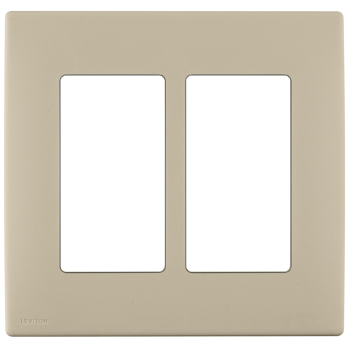 Plaque murale double