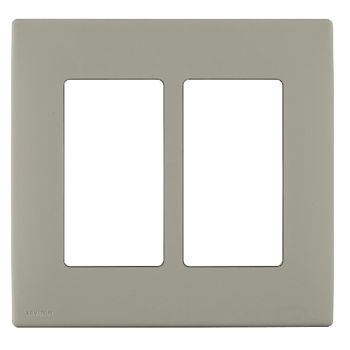 Double wall plate