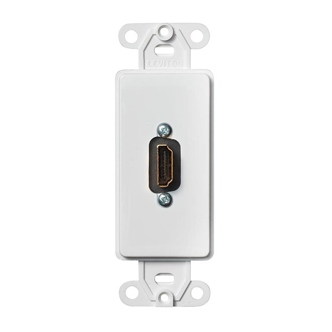 "Decora" Insert with HDMI connector