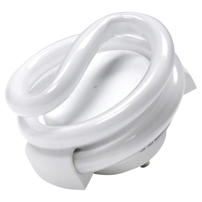 Ampoule fluocompacte torsadée GU24 de 13 W, blanc