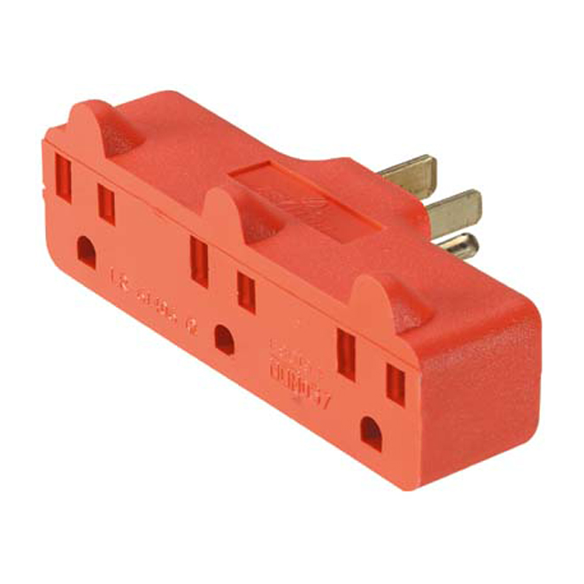 Adaptateur de prise triple