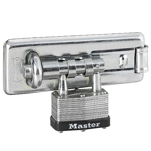 Hasp with Padlock