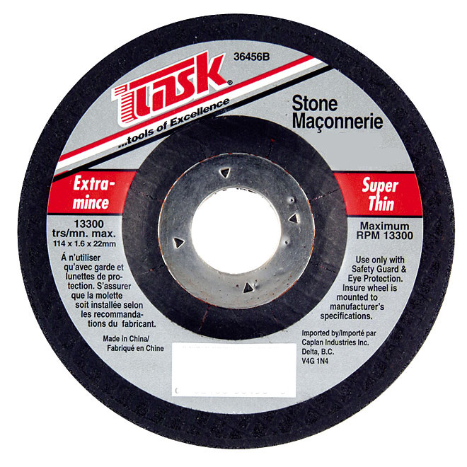 Masonry Cut-Off Blade for Right Angle Grinder - 5"