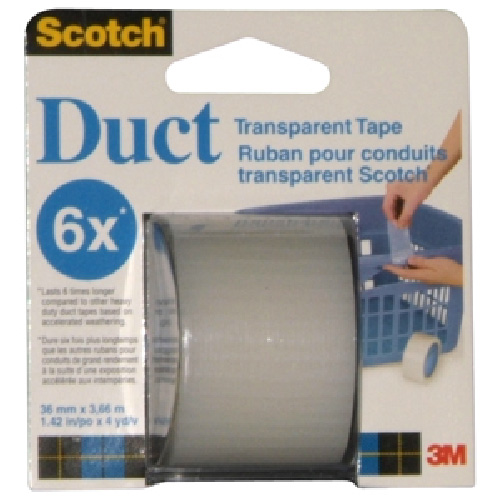 Ruban à conduits transparent tout usage