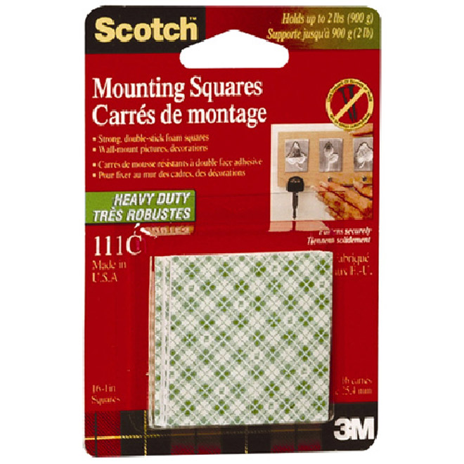 Double-Face Mounting Squares