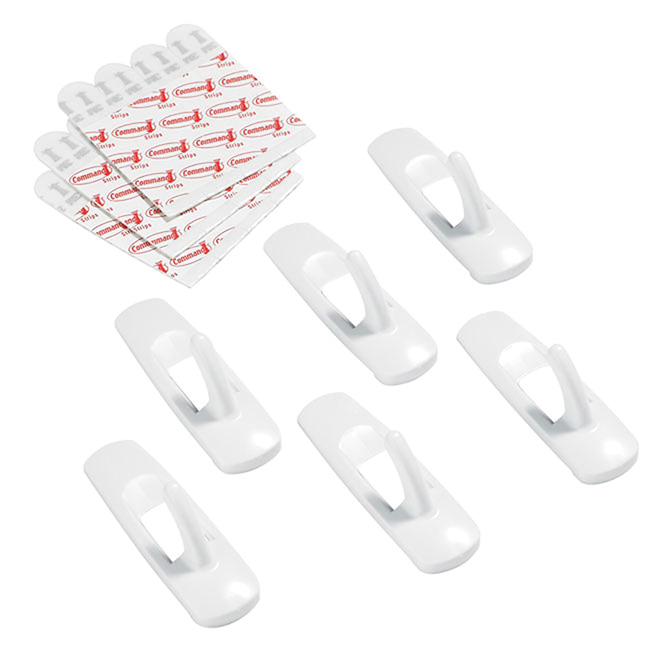 Self-adhesive hooks