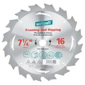 Framing Circular Saw Carbide Blade - 7 1/4