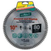Lame en titane pour tronçonnage/coupe en long, 10 po, 80 DT