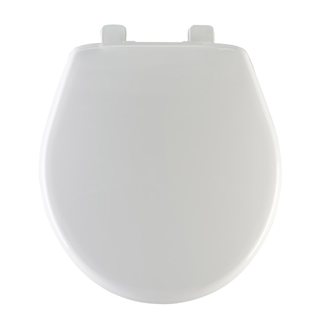 Siège de toilette en plastique, régulier, blanc Crane