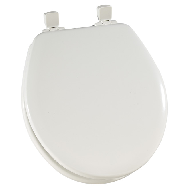 Wood Toilet Seat - Regular - White